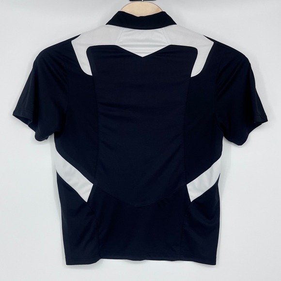 Adidas FAMU Rattlers Polo Shirt Mens Medium Black Climalite Athletic Collegiate - Picture 3 of 10